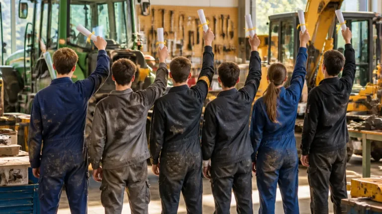 Sieben Nachwuchsmechaniker aus Schaffhausen feiern Lehrabschluss und starten ins Berufsleben