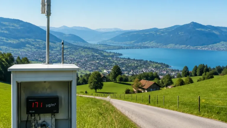 Sommerliche Hitze treibt Ozonwerte in Zug deutlich in die Höhe
