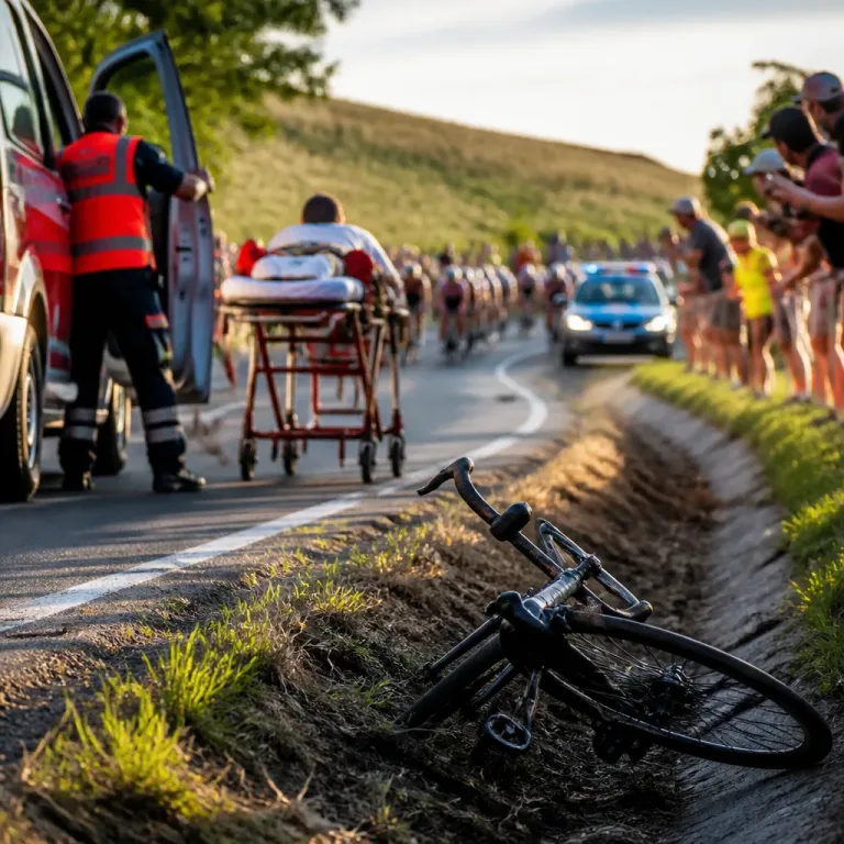 Jonas Vingegaard nach heftigem Sturz mit Schlüsselbeinbruch aus der Tour de France