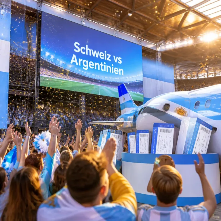 Blick, SWISS und KA-EX verlosen Flug nach Argentinien — Schweizer Fans hoffen auf Messi-Aus