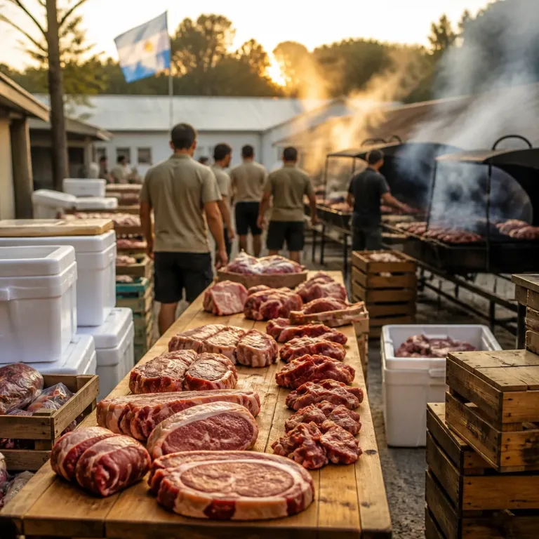 Argentinien reist mit 500 kg Rindfleisch zur WM – Asado als Teil der Team-Strategie