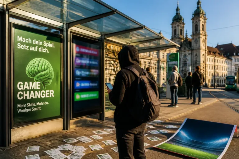 Sportwetten und Geldspiele: Neue Kampagne richtet sich an gefährdete Spieler in der Ostschweiz
