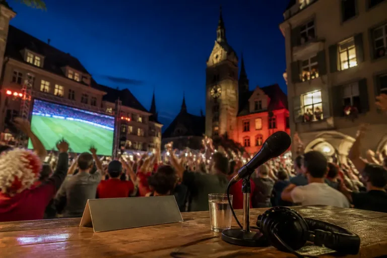 SRF-Kommentator Sascha Ruefer: Stimme, Jubel und die Folgen für Nacht-Public-Viewings