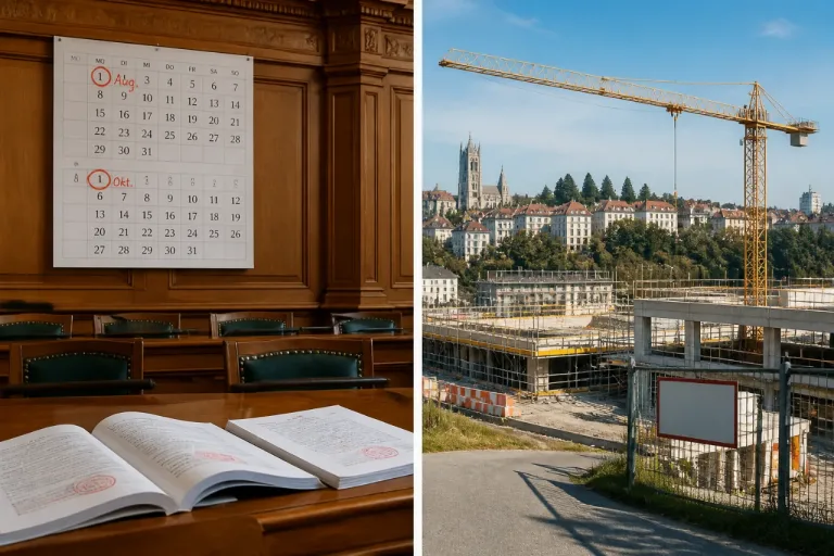 Staatsrat legt Inkrafttreten neuer Gesetze fest und beschliesst Schulbauprojekte