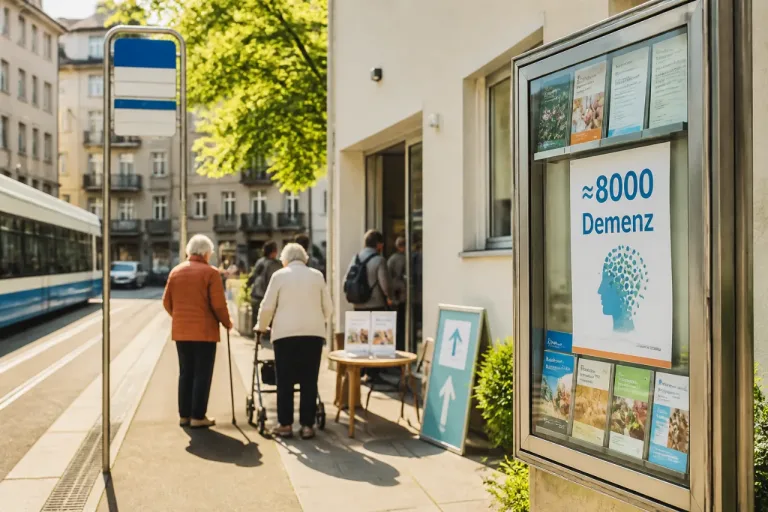 Stadt Zürich stärkt Information und Angebote für rund 8000 Menschen mit Demenz