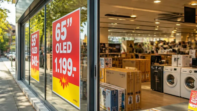 Starke Rabatte bei MEDIMAX Meißen: OLED-TV und Haushaltsgeräte deutlich reduziert