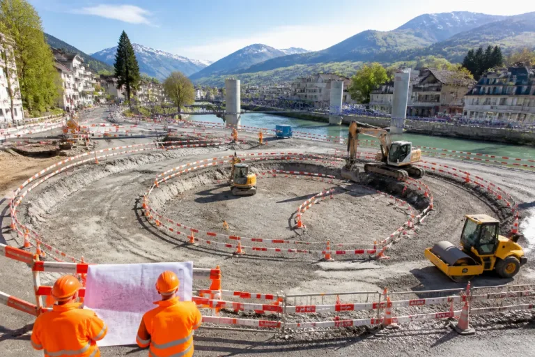 Start für Kreisel in Ibach ebnet Weg für Muotabrücke West