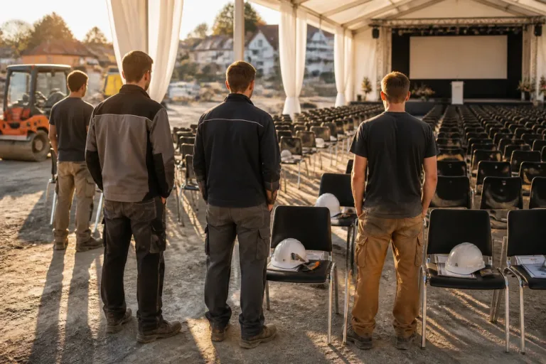 Thun: Mehrere Dutzend neue Fachkräfte für Baustellen – Lehrabschlussfeier auf Expo-Gelände