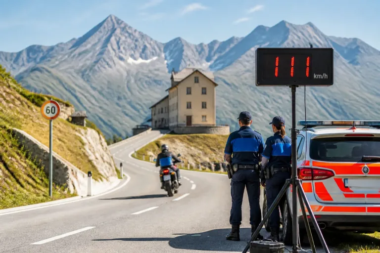 Töfflenker mit 111 km/h auf dem Berninapass gestoppt – Führerausweis entzogen