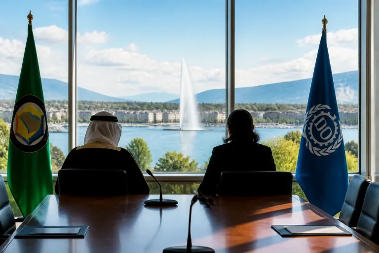 Treffen in Genf: GCC-Generalsekretär und ILO-Chef beraten Zusammenarbeit