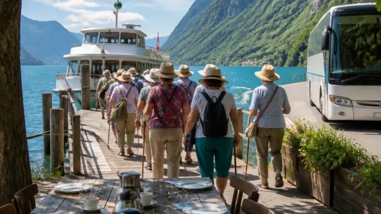 Turngruppe der Pro Senectute erlebt entspannten Sommertag in Quinten und am Walensee