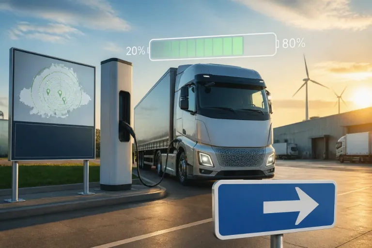 Elektrische Schwerlaster erreichen bis zu 700 km – Schritt zur emissionsfreien Lieferkette