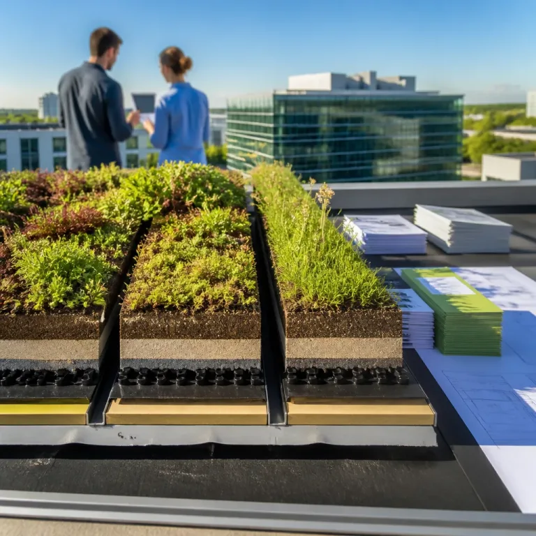 Zinco liefert für über 20 Gründachsysteme verifizierte Umwelt-Produktdeklarationen