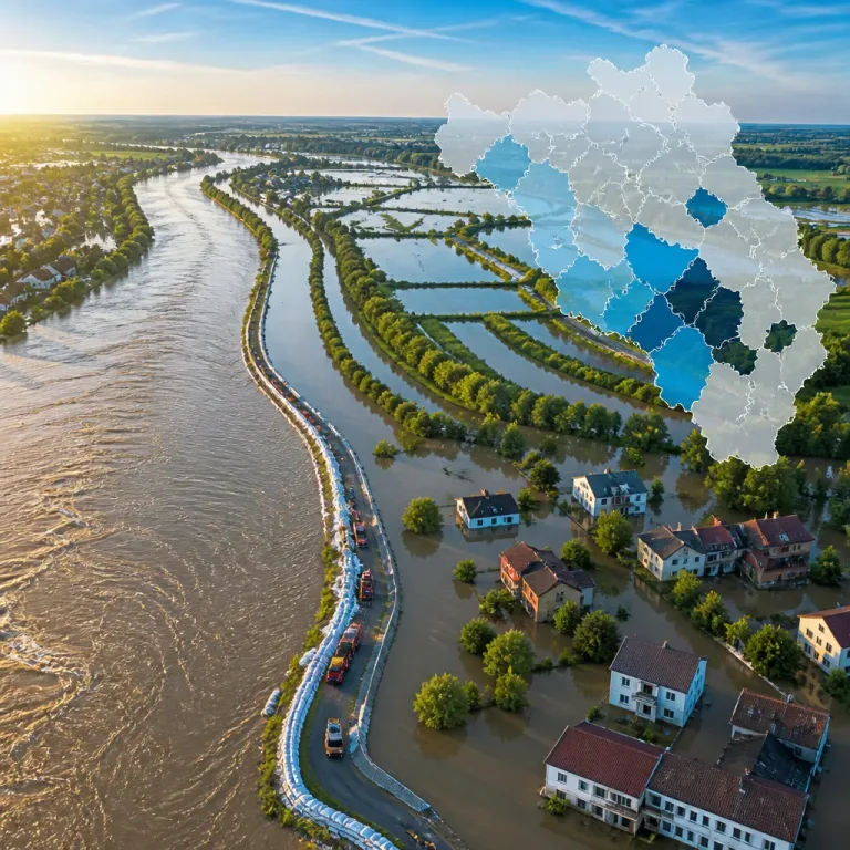 Knapp ein Viertel der Landkreise in Deutschland weist hohen Hochwasser-Risiko auf