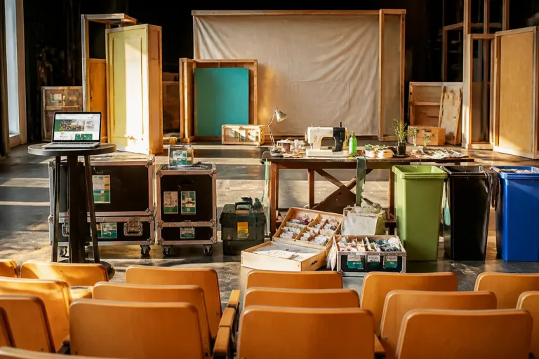 EU-Projekt Greenstage bringt «Zero Waste» in Theaterproduktionen – Plattform und Pilotlabore starten