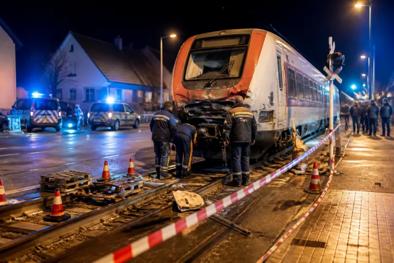 Unbekannte legen Hindernisse auf Gleise: Regionalzug in Lingen erheblich beschädigt