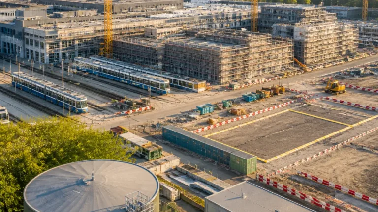 VBZ plant umfassende Instandsetzung und Ausbau der Zentralwerkstatt in Altstetten
