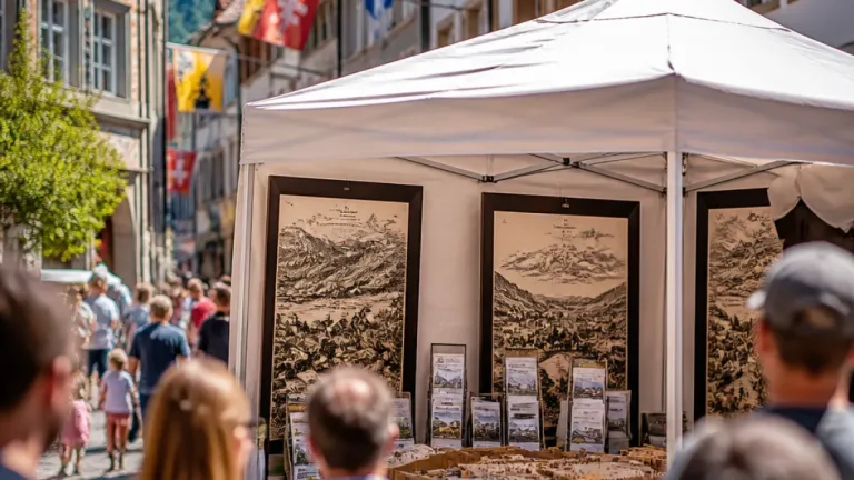 Verein In Memoriam 1653 informiert an der Bundesfeier in Altdorf über Freiheitsbewegung