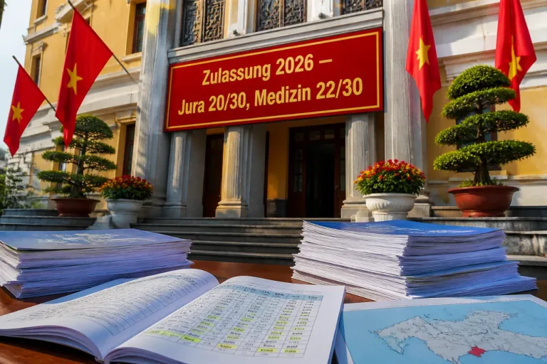 Vietnam legt Mindestpunktzahlen für Zulassungen zu Jura, Medizin und Lehramt fest