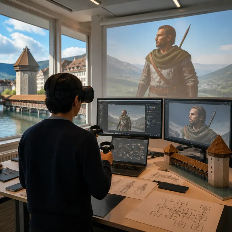 Virtueller Wilhelm Tell aus Luzern: Student entwickelt interaktiven Avatar für Museen und Schulen