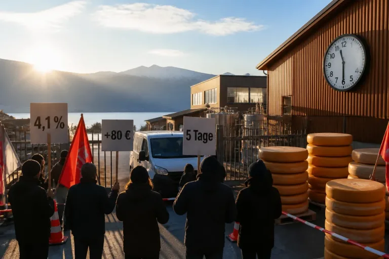 Warnstreik bei Goldsteig in Cham: Produktion gestört, Tarifrunde bleibt offen