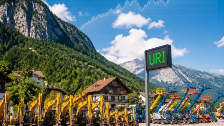 Warum die Aktie mit dem Kürzel URI stark vom Mietgeschäft abhängt