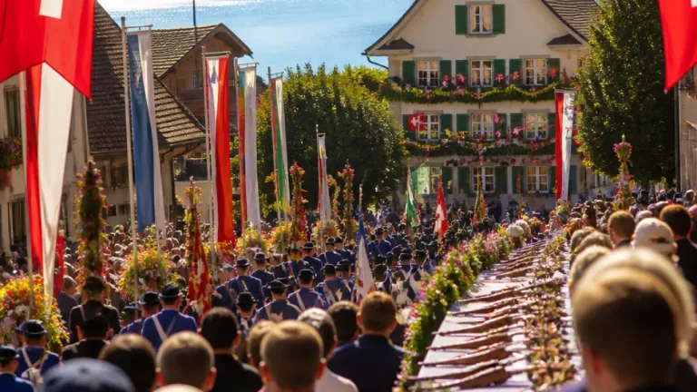 Weesen empfängt die Schweiz: Eidgenössisches Armbrust-Schützenfest prägte Dorfleben