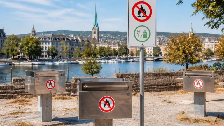 Wegen extremer Trockenheit: Stadt Zürich verbietet Holzkohle-Grillieren