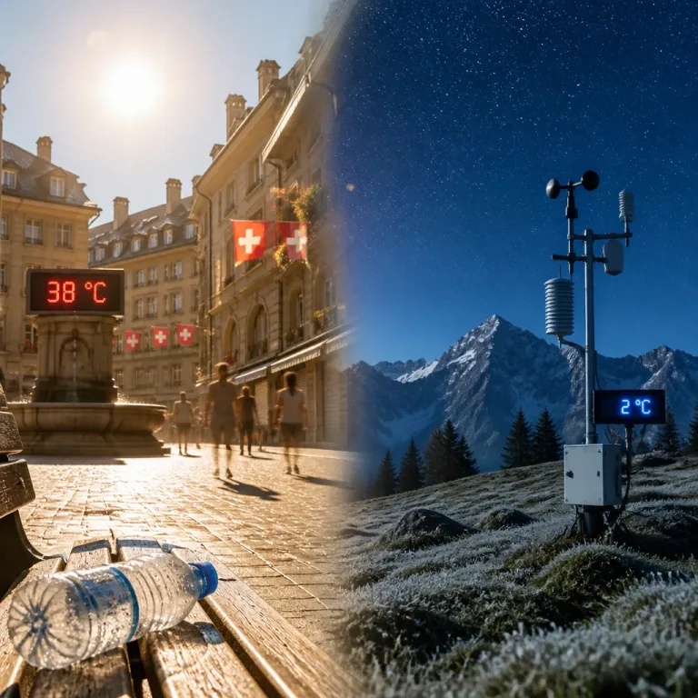MeteoSchweiz: Erneut bis zu 38 Grad – neue Augustrekorde und starke Tag-/Nacht-Schwankungen