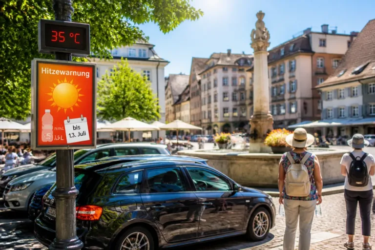 Bund warnt: Erneute Hitzewelle trifft weite Teile der Schweiz — Temperaturen bis zu 35 °C