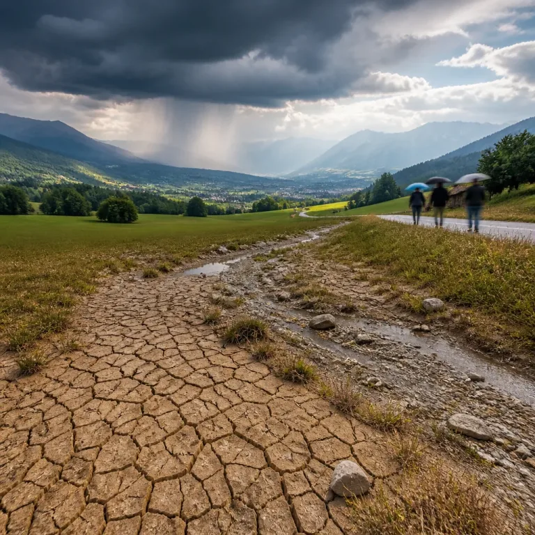 Hitzewelle endet bald – Gewitter bringen örtlich viel Niederschlag, Trockenheit bleibt