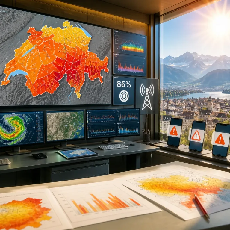 MeteoSchweiz: Direktor Uhlenbrook sieht mehr Hitzewellen und betont Warnsysteme