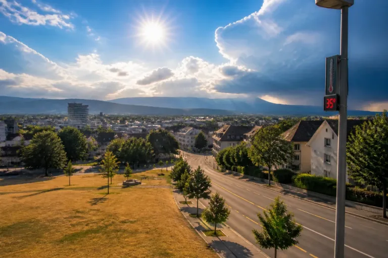 Langanhaltende Hitzewelle bringt bis zu 36–37 °C und erhöhtes Gewitterrisiko