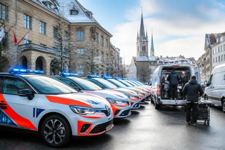 Winterthur: Sieben elektrische Renault 5 stärken Präsenz der Quartierpolizei