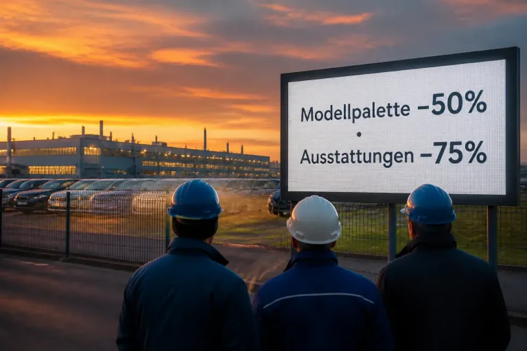VW skizziert Sparplan: Modellvielfalt und Ausstattungsoptionen sollen deutlich reduziert werden