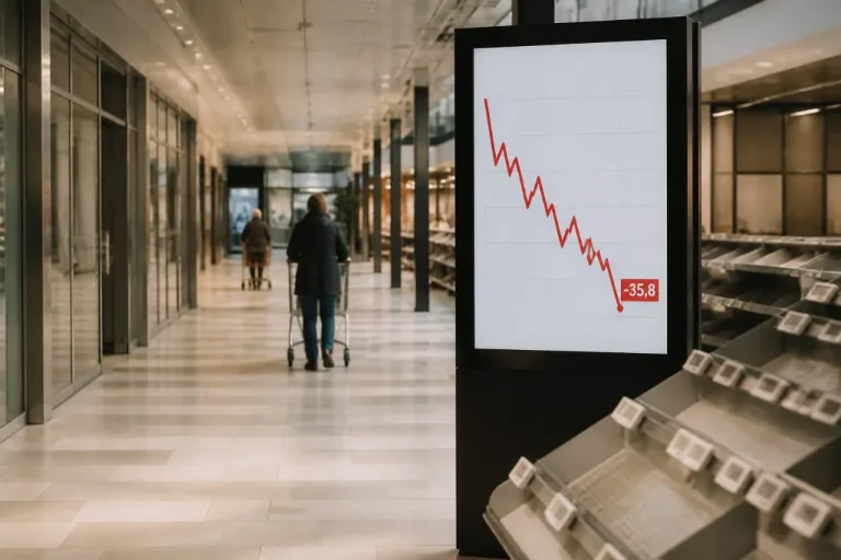 Konsumentenstimmung verbessert sich leicht, bleibt aber auf historisch tiefem Niveau
