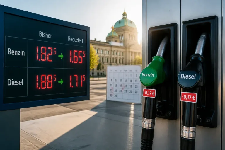 Tankrabatt kam zu rund 80 % bei Autofahrenden an – Staat trug 1,6 Milliarden Euro