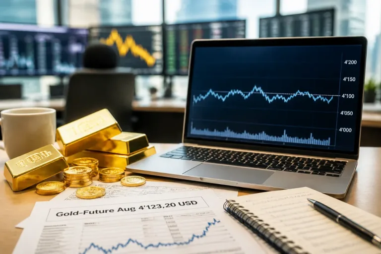 Goldpreis stagniert bei rund 4'100 USD – Anleger warten auf Zins- und Krisensignale