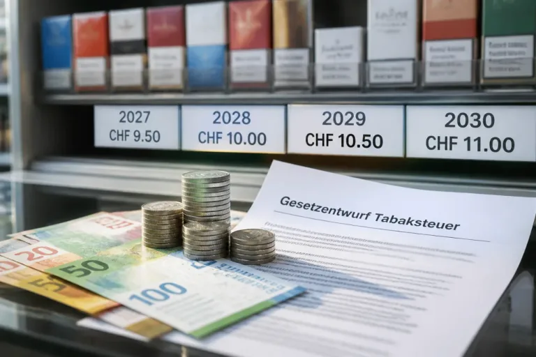 Bundesregierung plant schrittweise Tabaksteuererhöhungen – hohe Einnahmen, scharfe Kritik der Branche