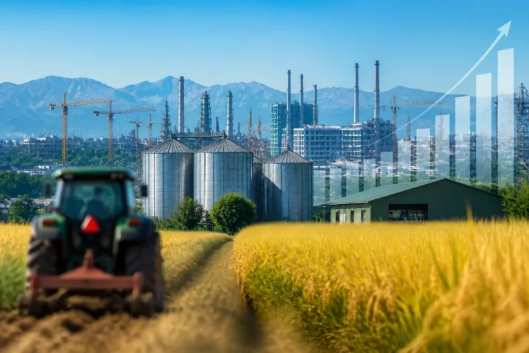 Industrie und Bau treiben Wirtschaftswachstum – Landwirtschaft bleibt stabiles Fundament