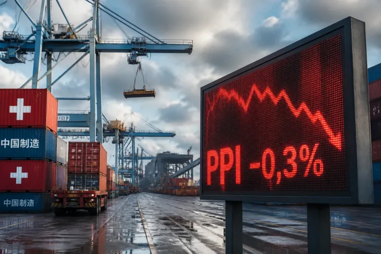 Chinas Deflationsrisiko setzt globalen Druck — Folgen für Schweizer Wirtschaft