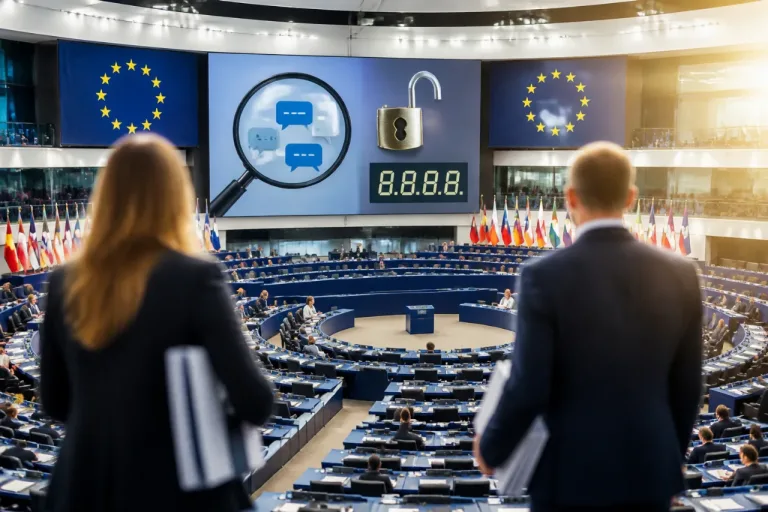 EU-Parlament ebnet Weg für befristete Chatkontrolle – Debatte um Kinderschutz gegen Datenschutz entflammt