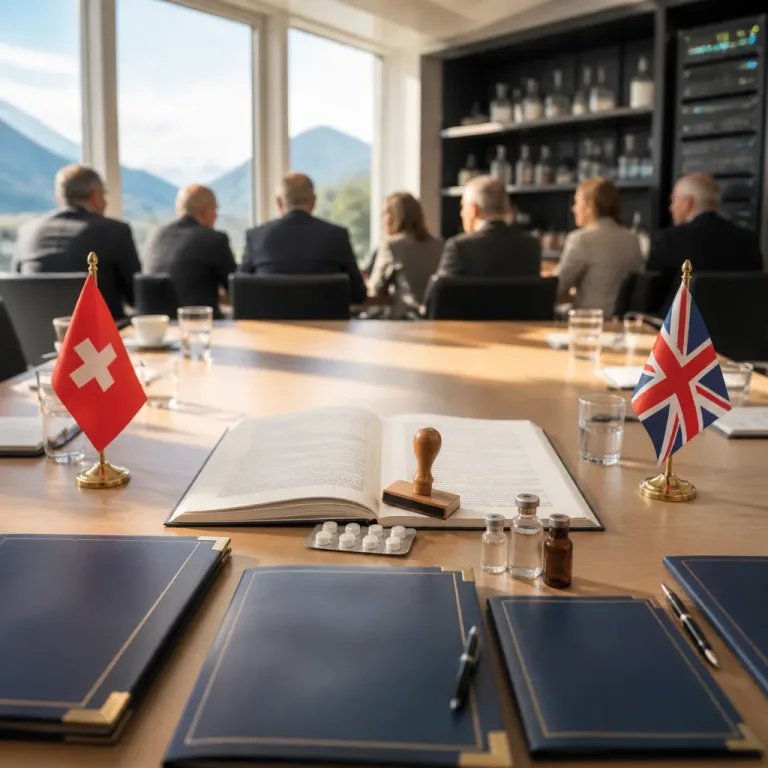 Schweiz und UK einigen sich: Freihandelsabkommen stärkt Pharma, Chemie und Digitalsektor