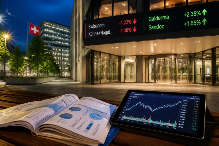 Swisscom und Kühne+Nagel fallen aus dem SMI – Galderma und Sandoz rücken nach
