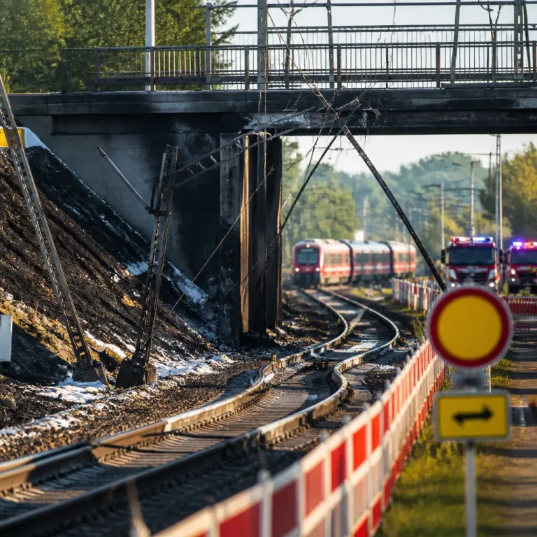 Böschungsbrand legt wichtige Bahnverbindung Düsseldorf–Köln lahm – Folgen für Verkehr und Wirtschaft