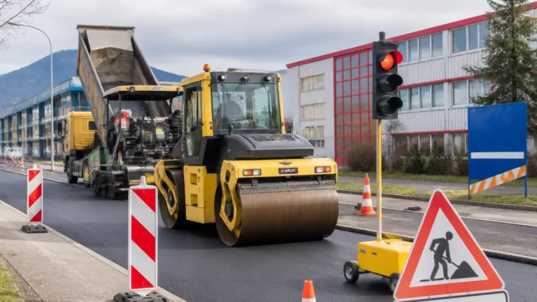Wolfrietstrasse in Vilters Wangs: Arbeiten für neuen Deckbelag Ende Juli