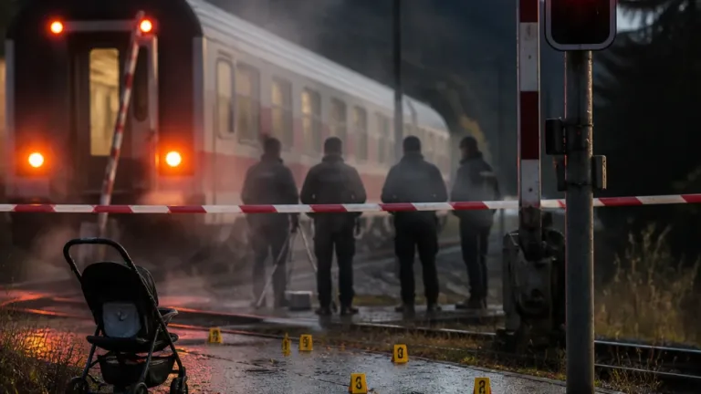 Zug erfasst Mutter mit Kinderwagen bei Leingarten – Zweijähriges Kind unverletzt