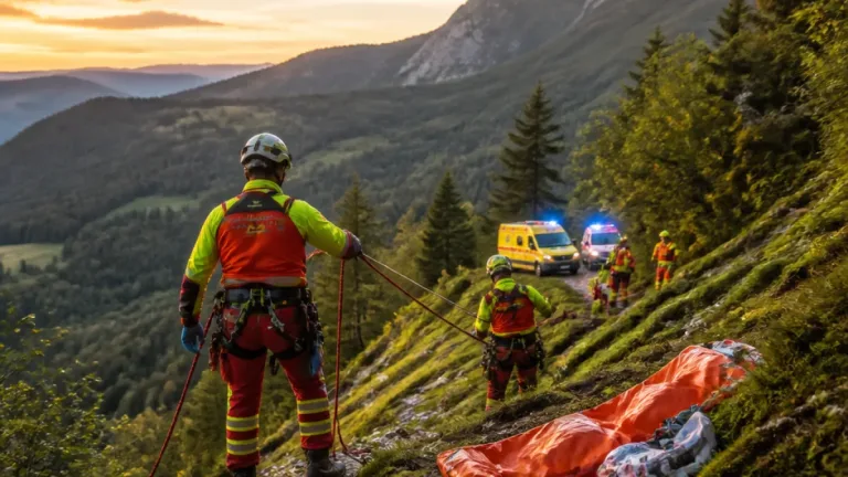 Zwei Senioren stürzen bei Balmberg rund 30 Meter eine Böschung hinunter